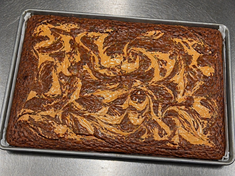 Whole brownie slabs