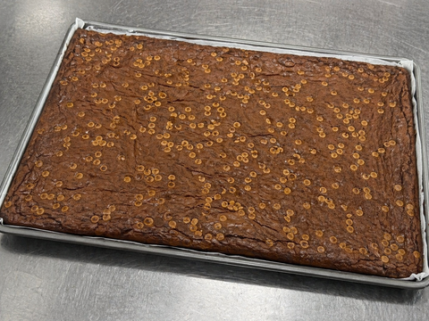 Whole brownie slabs