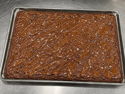 Whole brownie slabs