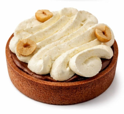 White Chocolate and Hazelnut Tart
