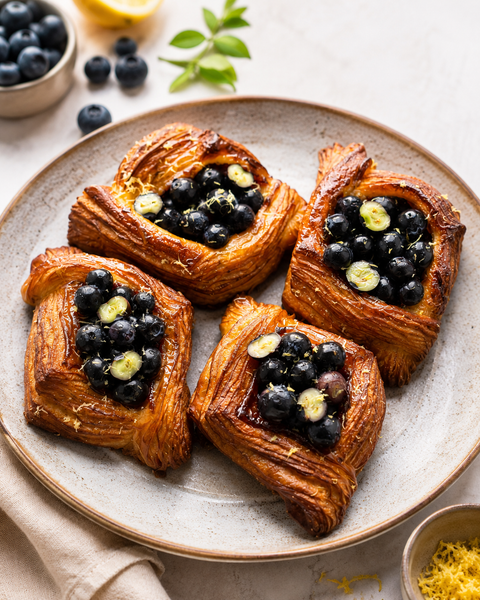 Lemon & Blueberry Danish